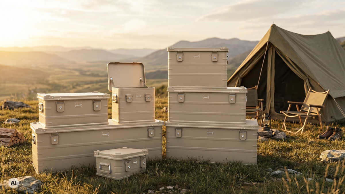 Alubox Desert von alubox® – Die perfekte Outdoor-Box für Offroad, Camping & Vanlife