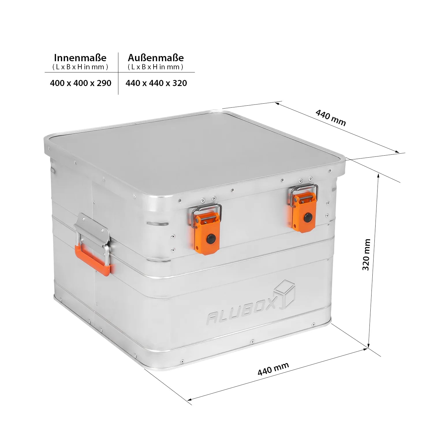 Alubox BB 50 - 72 Liter - Auswahl