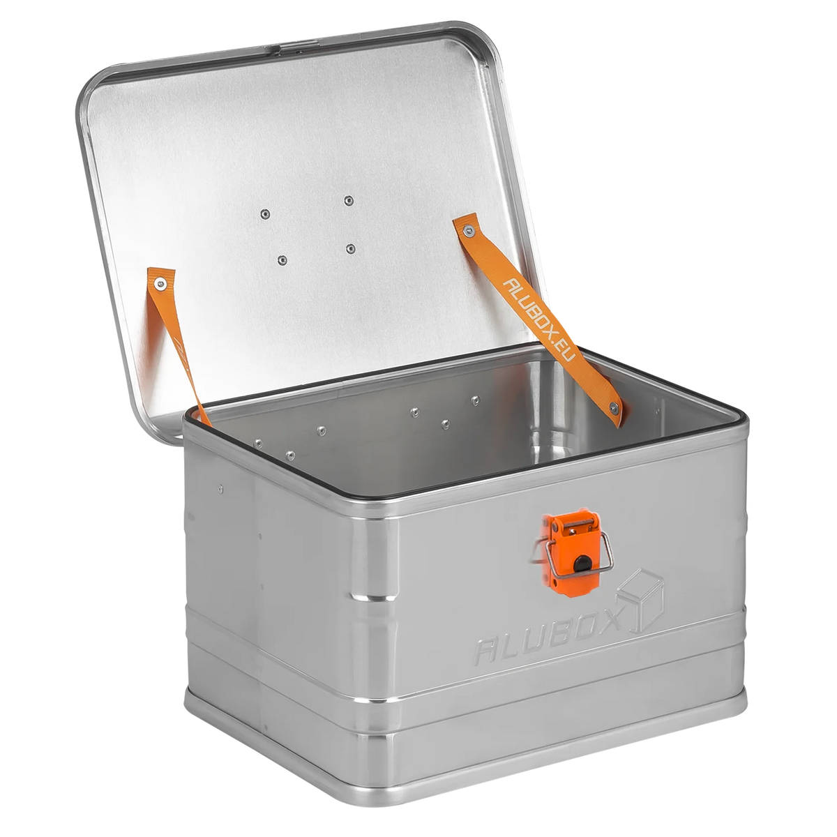 ALUBOX - Original ALU Metallkiste Lagerung mit Deckel