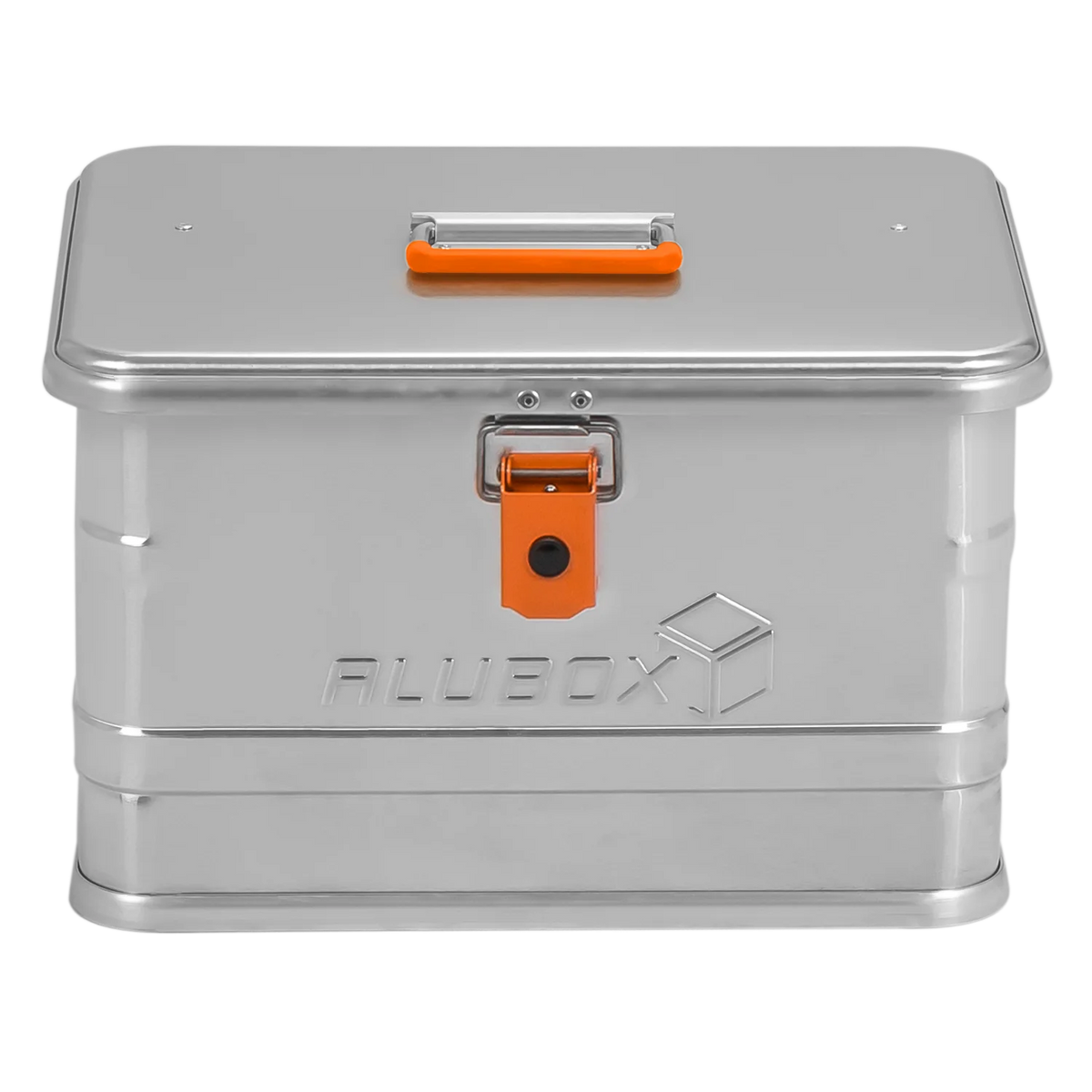 ALUBOX - Original ALU Metallkiste Lagerung mit Deckel