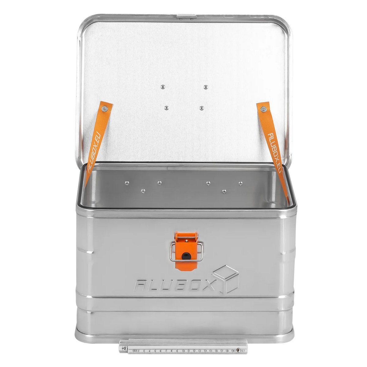 ALUBOX - Original ALU Metallkiste Lagerung mit Deckel