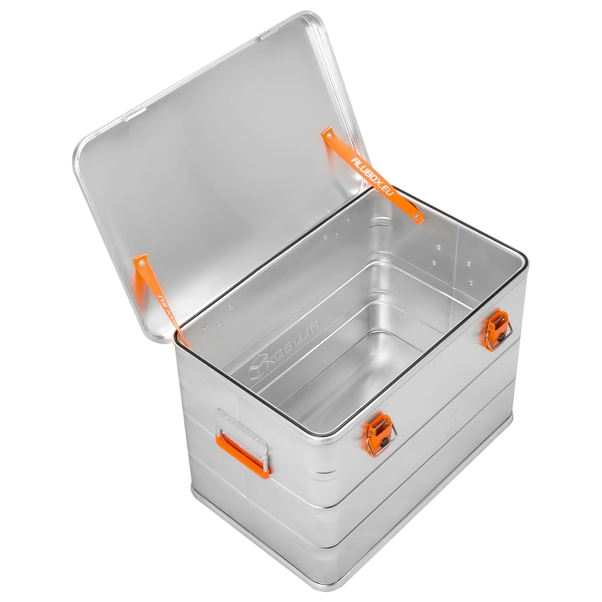 ALUBOX - Original ALU Metallkiste Lagerung mit Deckel