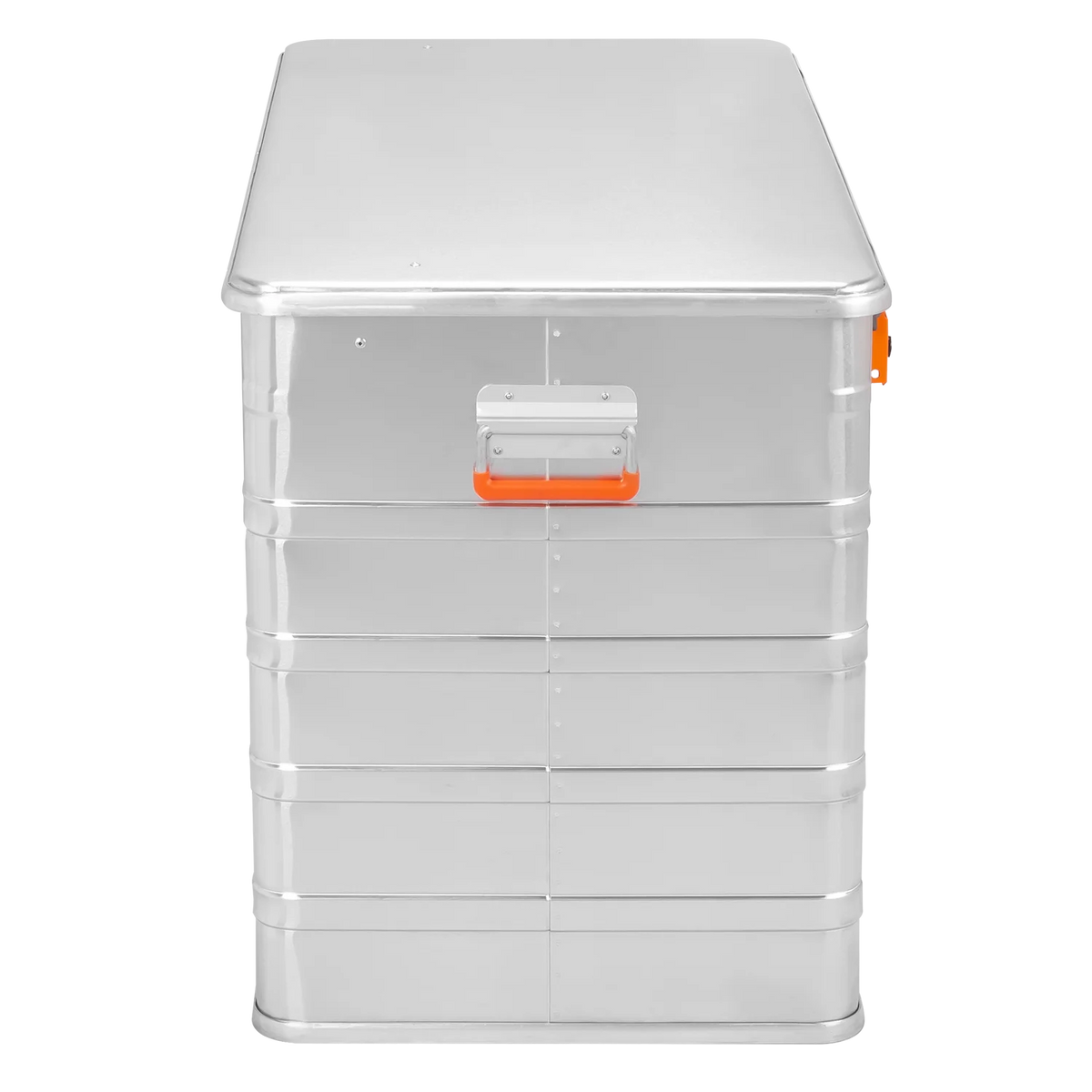 ALUBOX - Original ALU Metallkiste Lagerung mit Deckel
