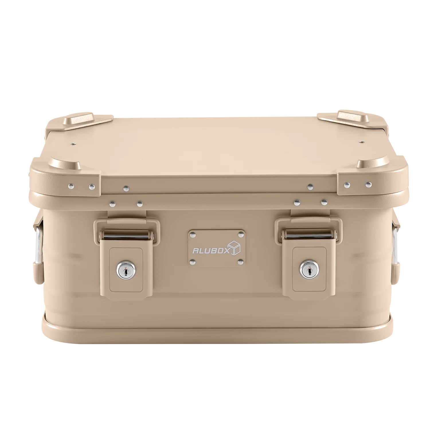 ALUBOX Premium 18 - 159 L Stapelecken Sand Beige