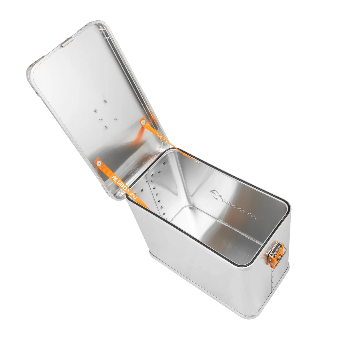 ALUBOX "Outdoor" – Wasserdichte Transportkiste (Dach- & Motorradbox) in Silber