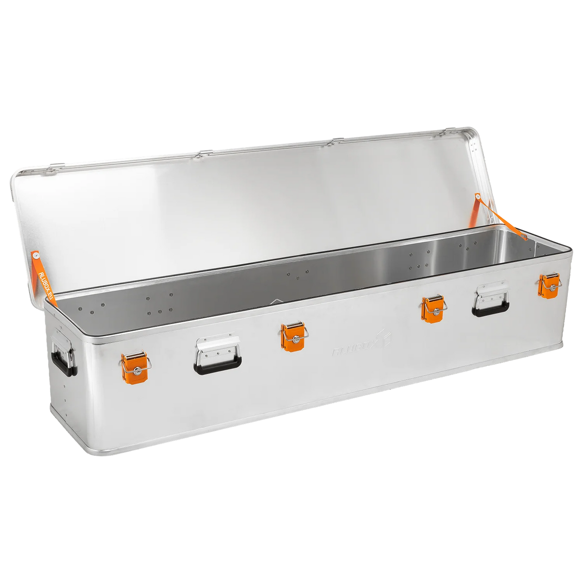 ALUBOX "Outdoor" – Wasserdichte Transportkiste (Dach- & Motorradbox) in Silber