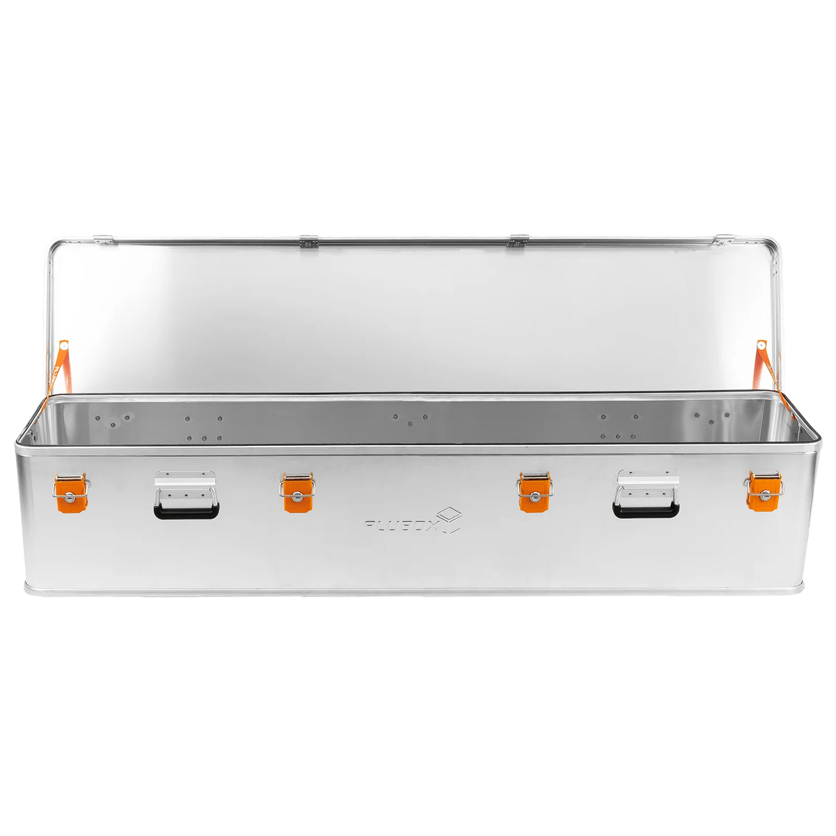 ALUBOX "Outdoor" – Wasserdichte Transportkiste (Dach- & Motorradbox) in Silber