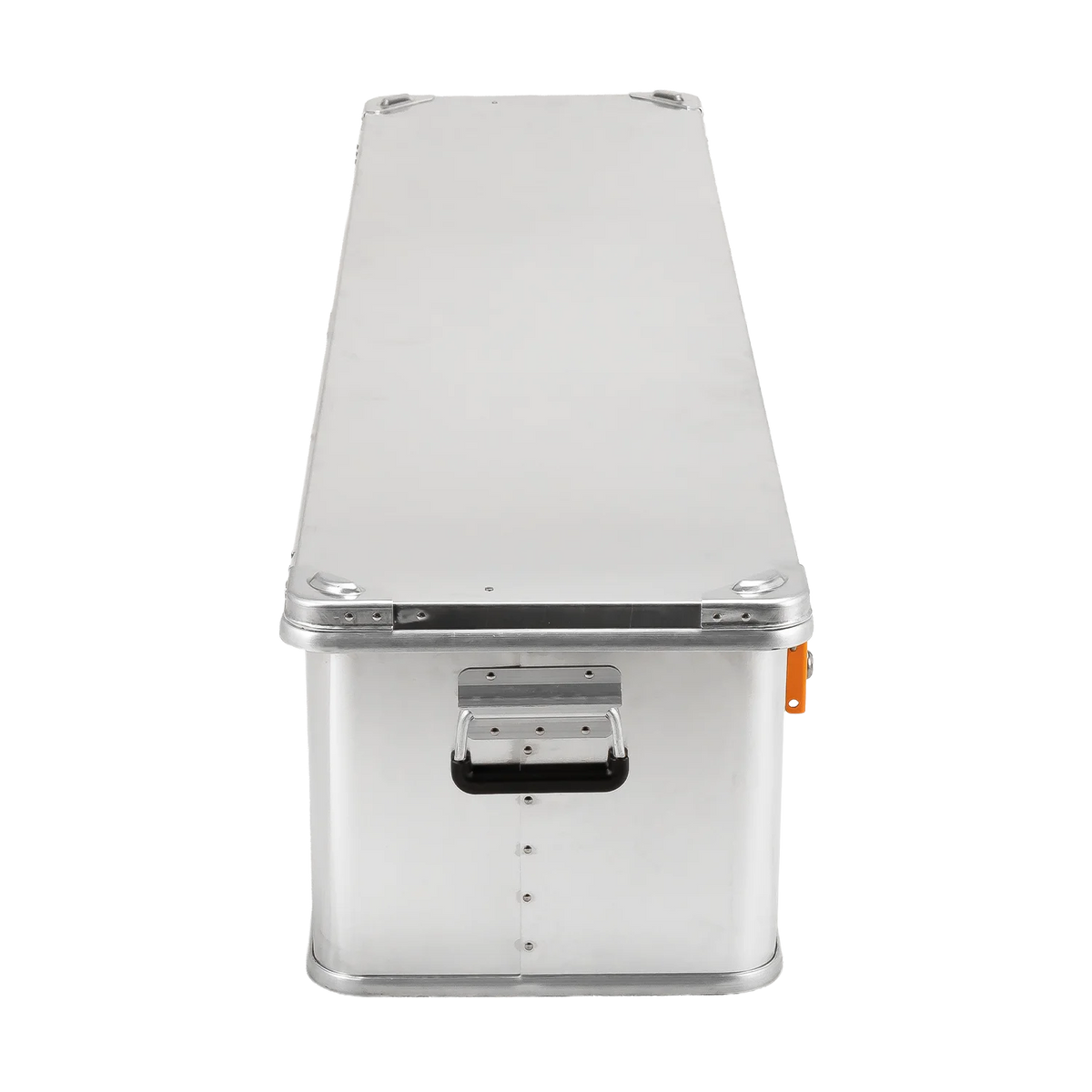 ALUBOX "Outdoor" – Wasserdichte Transportkiste (Dach- & Motorradbox) in Silber