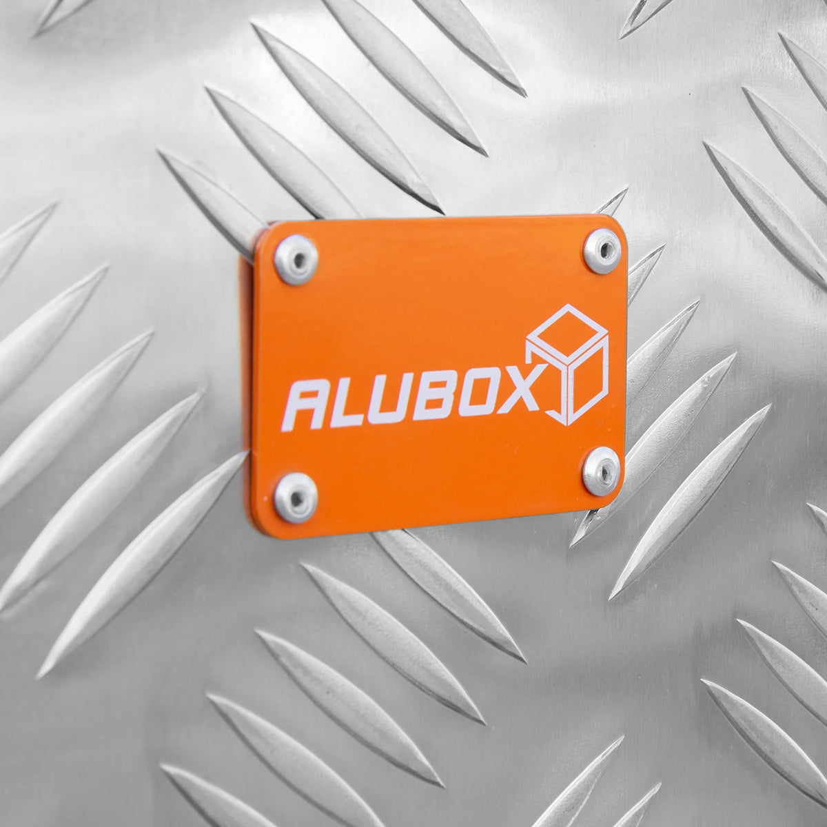 ALUBOX Transportkiste 3 mm Riffelblech silber