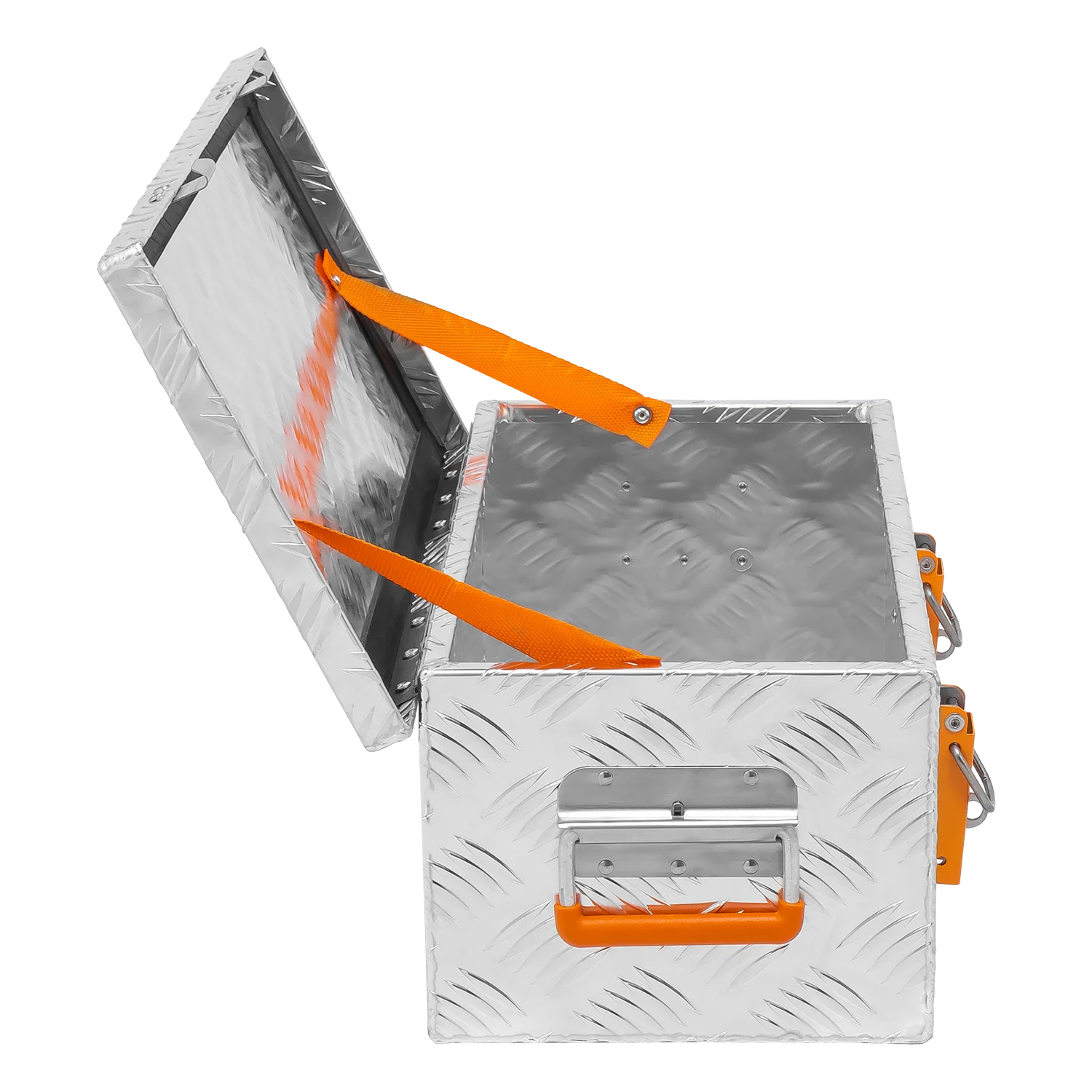 ALUBOX Riffelblech silber 1.5mm Stärke - Größenwahl