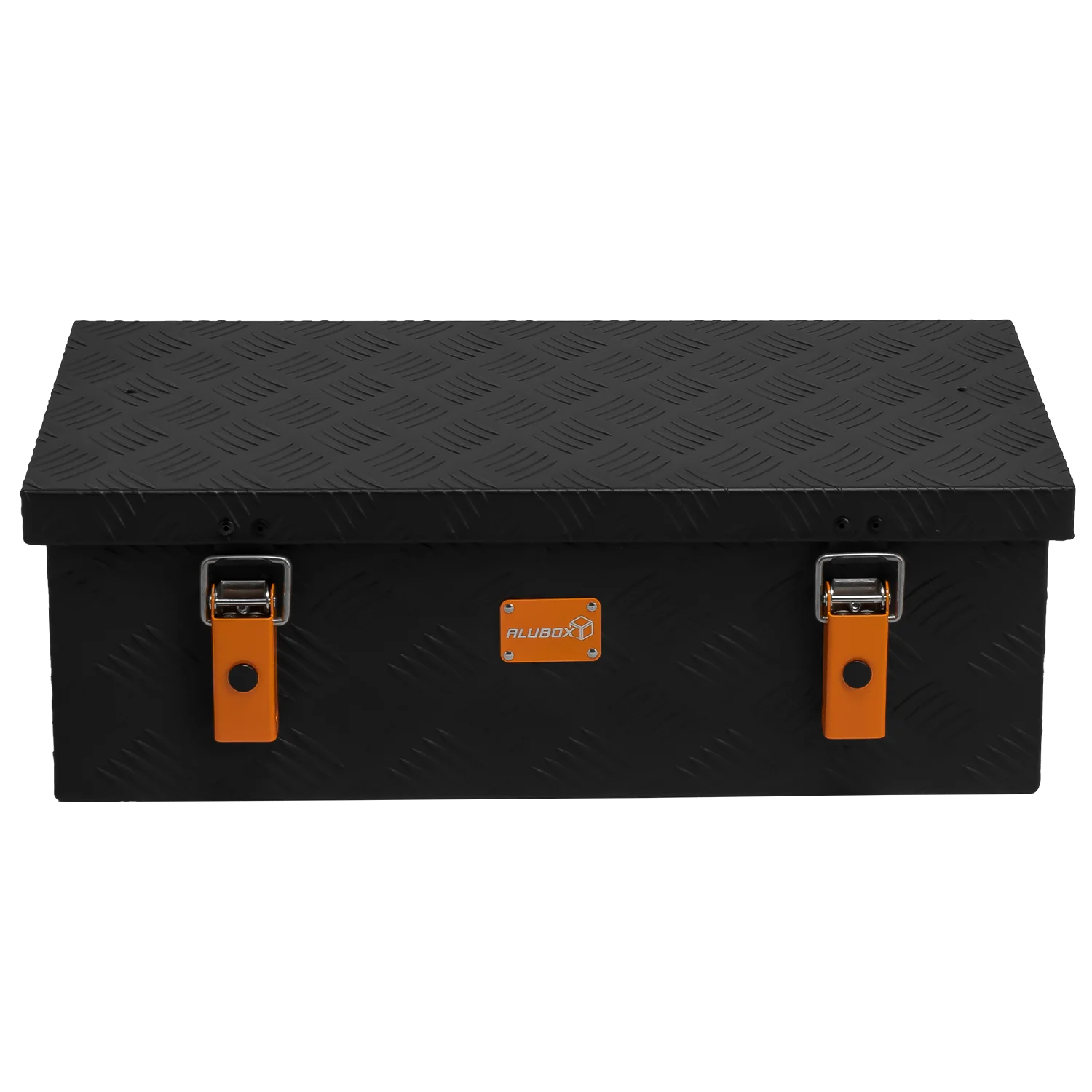 ALUBOX Riffelblech 1.5mm Stärke Schwarz - Größenwahl