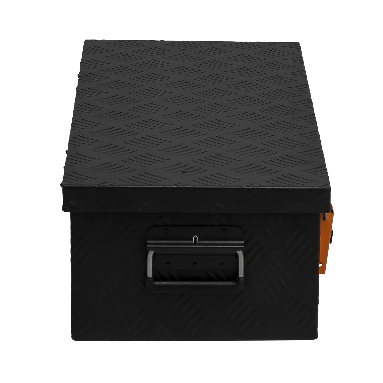 ALUBOX Riffelblech 1.5mm Stärke Schwarz - Größenwahl