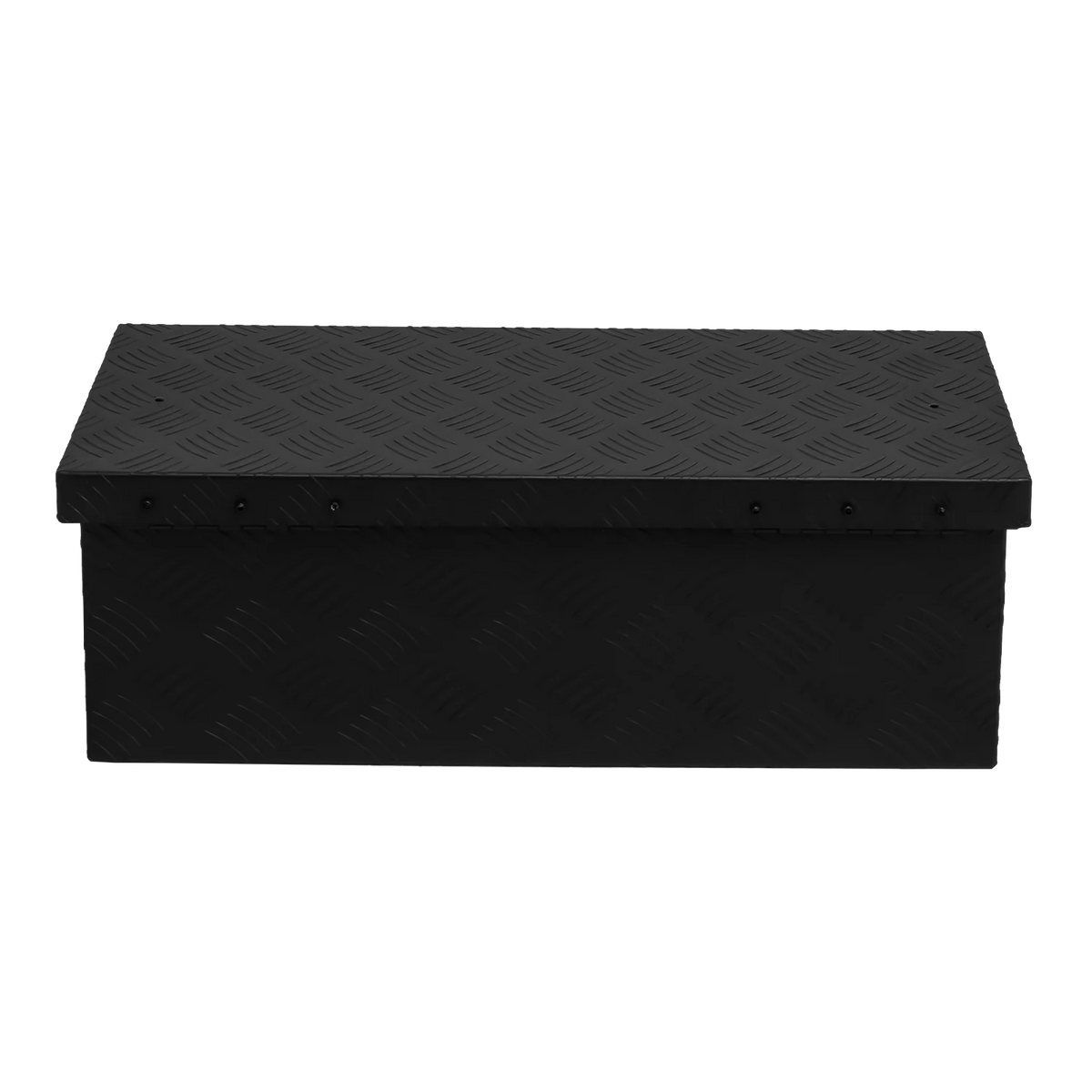ALUBOX Transportbox 1,5 mm Riffelblech schwarz pulverbeschichtet