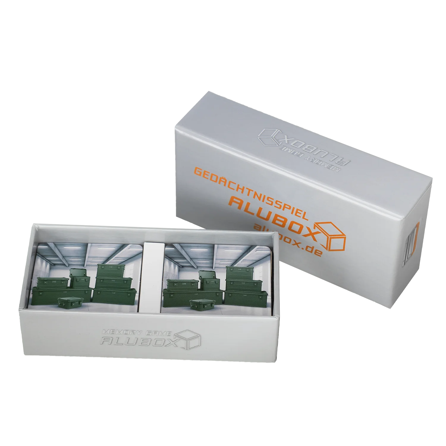 ALUBOX Kistenmatch Kartenspiel