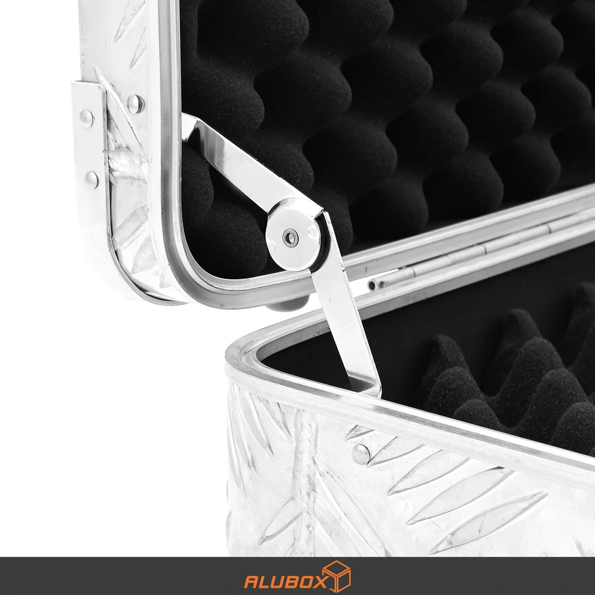 ALUBOX Riffelblech Gun Case Koffer abschließbar