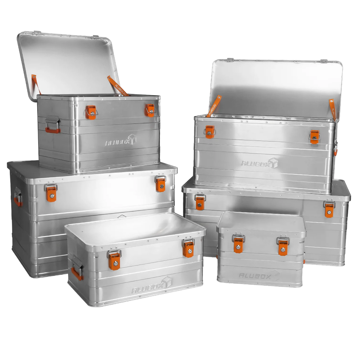 ALUBOX leichte Aufbewahrungsbox abschlieĂźbar