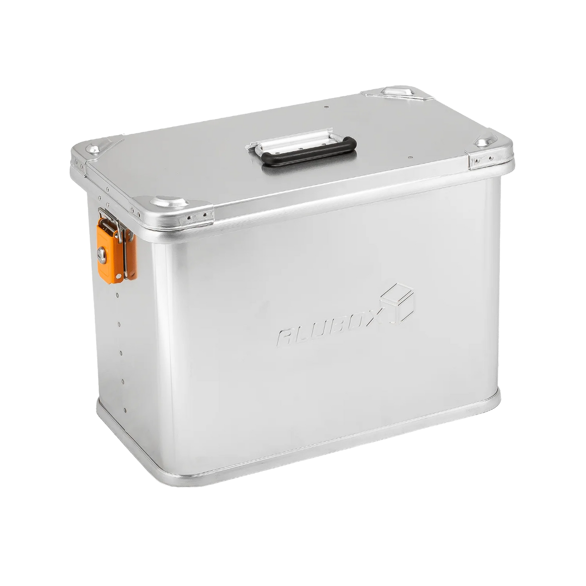 ALUBOX Outdoor Transportkiste wasserdicht blank silber 41 L - 520 x 320 × 380