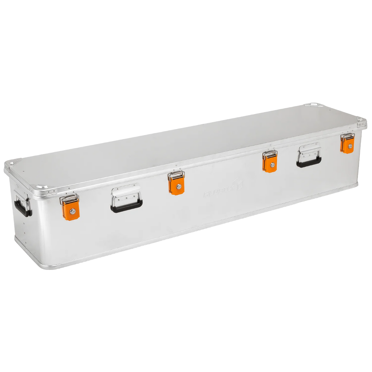 ALUBOX "Outdoor" – Wasserdichte Transportkiste (Dach- & Motorradbox) in Silber