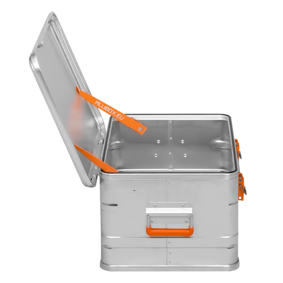 ALUBOX - Original ALU Metallkiste Lagerung mit Deckel