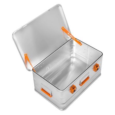 ALUBOX - Original ALU Metallkiste Lagerung mit Deckel