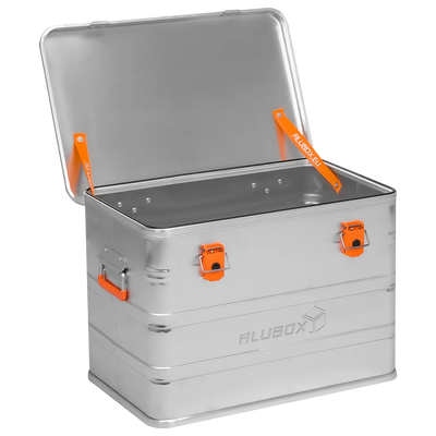 ALUBOX - Original ALU Metallkiste Lagerung mit Deckel