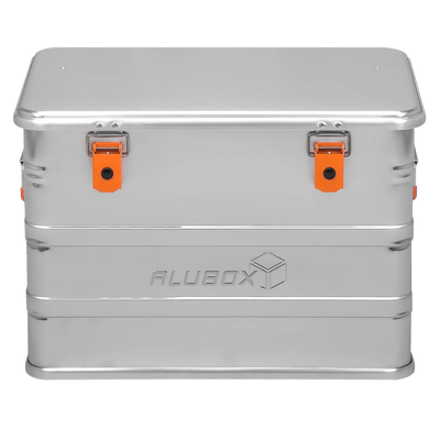 ALUBOX - Original ALU Metallkiste Lagerung mit Deckel