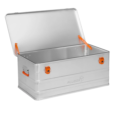 ALUBOX - Original ALU Metallkiste Lagerung mit Deckel