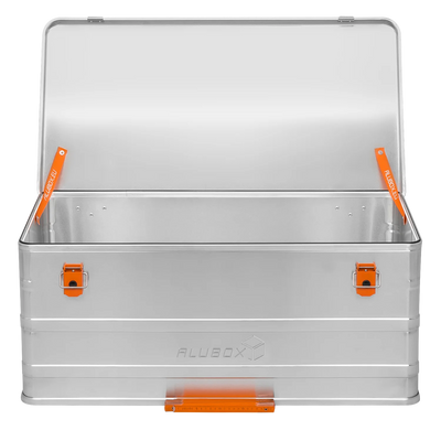 ALUBOX - Original ALU Metallkiste Lagerung mit Deckel