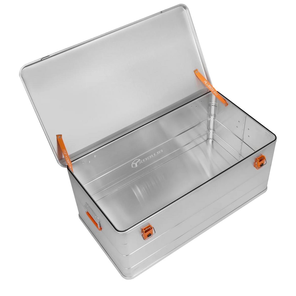 ALUBOX - Original ALU Metallkiste Lagerung mit Deckel