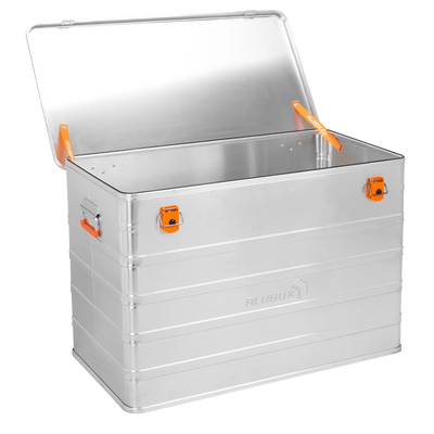 ALUBOX - Original ALU Metallkiste Lagerung mit Deckel
