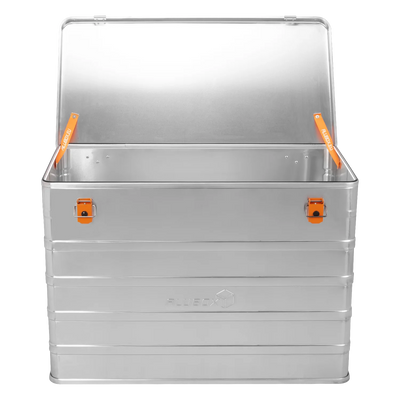 ALUBOX - Original ALU Metallkiste Lagerung mit Deckel