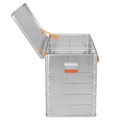 ALUBOX - Original ALU Metallkiste Lagerung mit Deckel