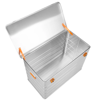 ALUBOX - Original ALU Metallkiste Lagerung mit Deckel