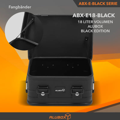 ALUBOX Premium 18 - 159 L Stapelecken - komplett schwarz
