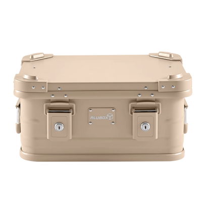 ALUBOX Premium 18 - 159 L Stapelecken Sand Beige