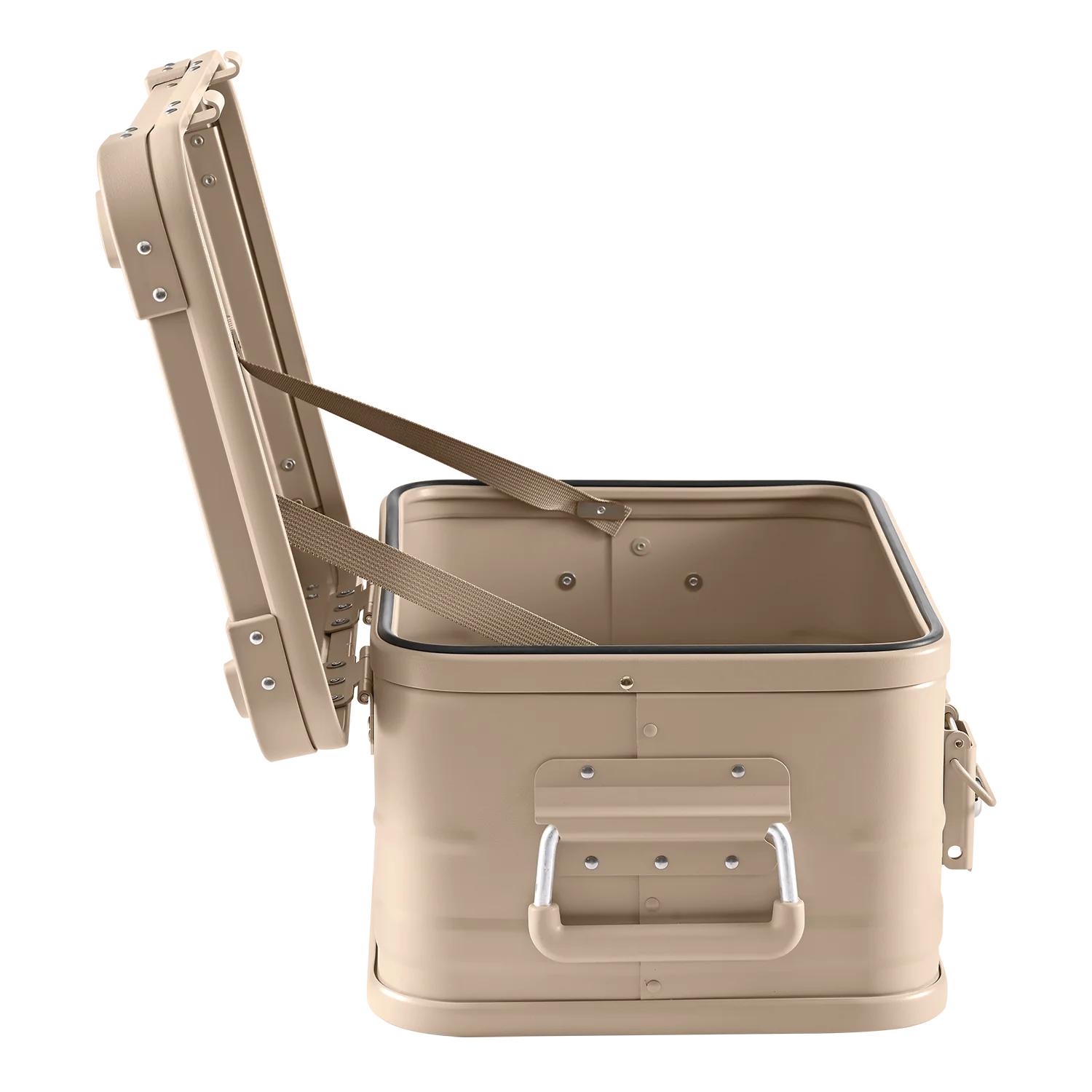 ALUBOX Premium 18 - 159 L Stapelecken Sand Beige