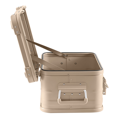 ALUBOX Premium 18 - 159 L Stapelecken Sand Beige