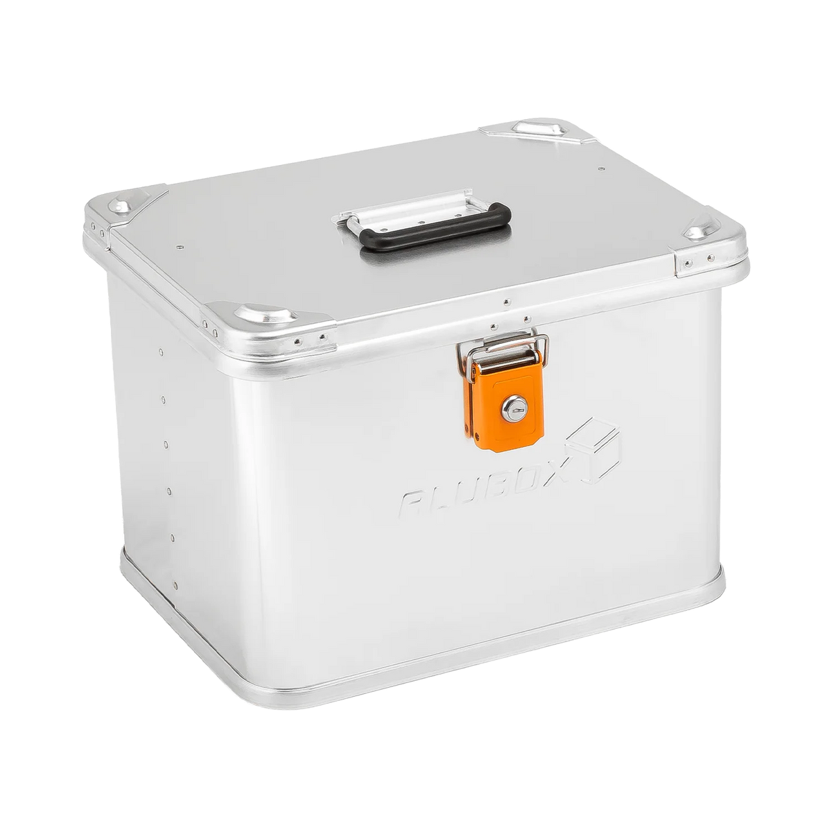 ALUBOX Outdoor Transportkiste wasserdicht blank silber 35 L - 450 x 360 x 330