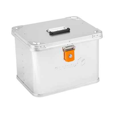ALUBOX Outdoor Transportkiste wasserdicht blank silber 35 L - 450 x 360 x 330
