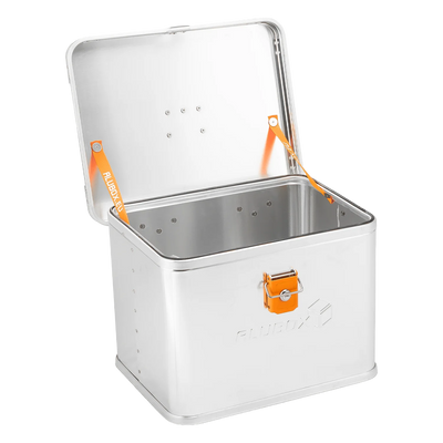 ALUBOX Outdoor Transportkiste wasserdicht blank silber