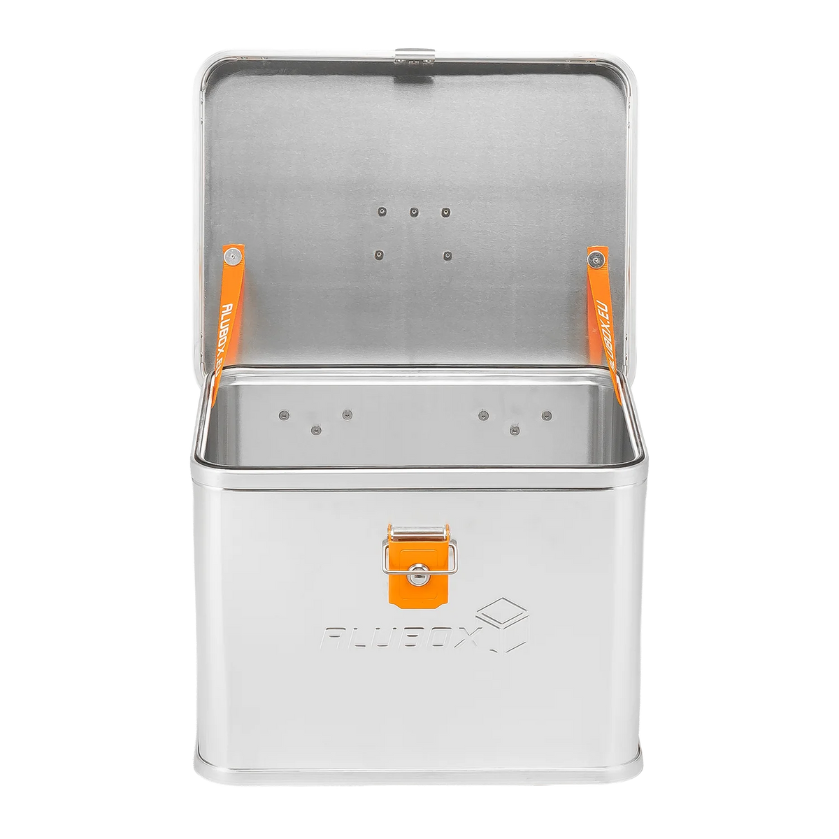 ALUBOX Outdoor Transportkiste wasserdicht blank silber