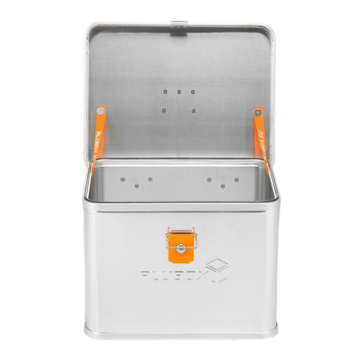 ALUBOX Outdoor Transportkiste wasserdicht blank silber
