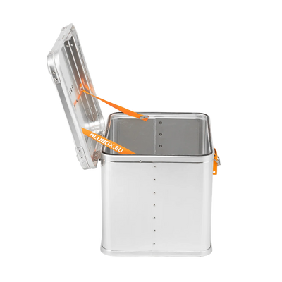 ALUBOX Outdoor Transportkiste wasserdicht blank silber