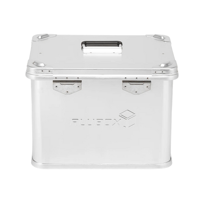 ALUBOX Outdoor Transportkiste wasserdicht blank silber