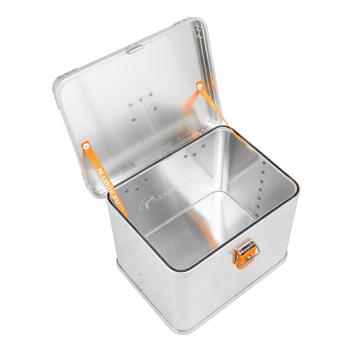 ALUBOX Outdoor Transportkiste wasserdicht blank silber