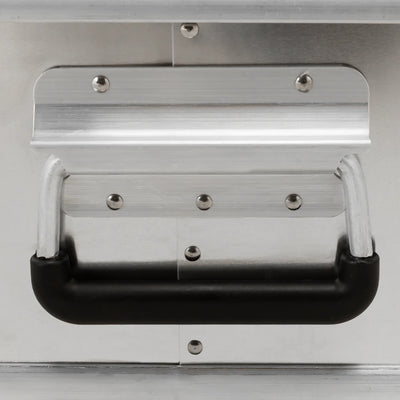 ALUBOX Outdoor Transportkiste wasserdicht blank silber