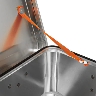 ALUBOX Outdoor Transportkiste wasserdicht blank silber