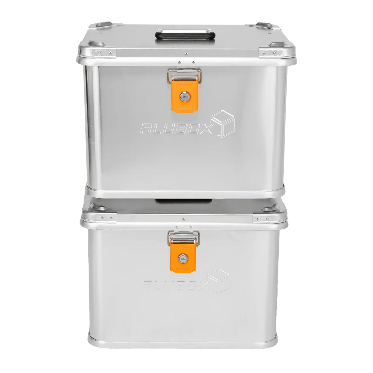 ALUBOX Outdoor Transportkiste wasserdicht blank silber