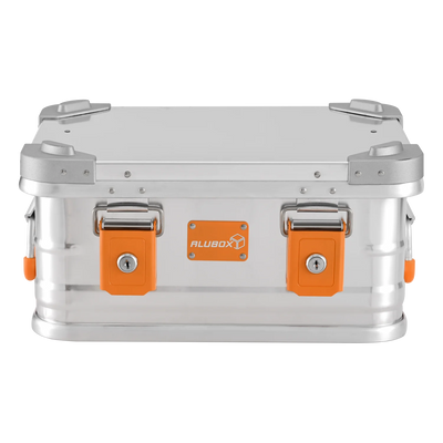 Alubox Premium Lagerbox 18-250 Liter - Stapelecken- silber Variante