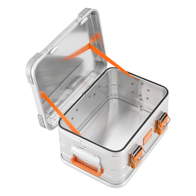 Alubox Premium Lagerbox 18-250 Liter - Stapelecken- silber Variante